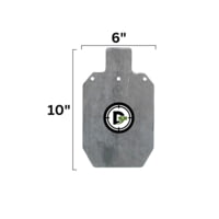 Double Tap Industries AR500 Silhouette Target