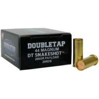 Doubletap Ammunition .44 Magnum 200 grain Snake Shot Brass Cased Pistol Ammunition
