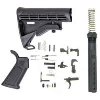 DPMS Panther Polished Trigger AR-10 Lower Build Kit w/Overmolded Grip