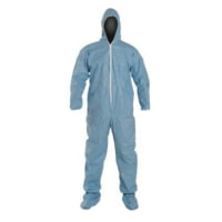 DuPont ProShield 6 SFR Coverall w/ Hood, Elastic Wrists &amp; Socks, Case of 25, TM122SBU