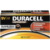 Duracell 9-volt Alkaline Duracellbatter 243-MN1604BKD