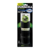 Duracell Standard USB to Lightning Sync and Charge Flat Cable - 8ft
