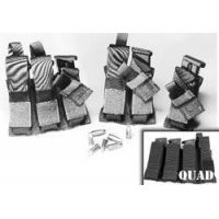 BlackHawk Duty Quad Pistol Mag Pouch With Talon Flex (Black) 52PMK6BK