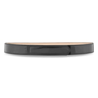 DutyMan 1-1/2inch High-gloss Leather Hook &amp; Loop Tip Garrison Belt DTY-1331-60
