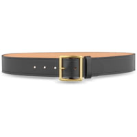 DutyMan 1-3/4inch Plain Leather Garrison Belt With Gold Buckle DTY-1611-46-9032