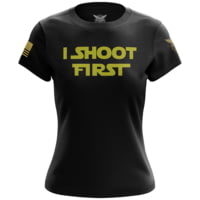 We the People Holsters I Shoot First Short Sleeve Shirt - Women's