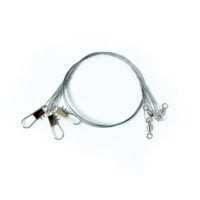 Eagle Claw Clear/Bright Heavy Duty Wire Leader