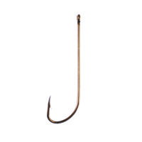 Eagle Claw 2x Long Shank Hook, Offset, Ringed Eye