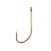 Eagle Claw Baitholder Hook, Offset, Ringed Eye, 2 Slices, Forged