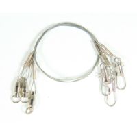 Eagle Claw Steel Leader w/ Ball Bearing Swivel