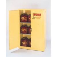 Eagle Manufacturing Flammable Liquids Safety Storage Cabinets, Eagle Manufacturing 1947 Floor Cabinet, 2 Doors, 2 Shelves