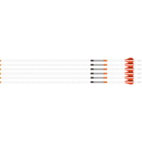 Easton Arrow 6.5mm Whiteout 340 W/2" Bully Vanes 6-pack