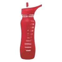 Eco Vessel Surf Straw Top Glass Water Bottle