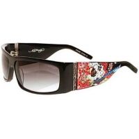 Ed Hardy Beautiful Ghost Crystal Sunglasses EHS-004