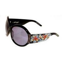 Ed Hardy Two Koi Fish Crystal Sunglasses EHS-002