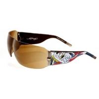 Ed Hardy Wolf 2-Dagger &amp; Flower Sunglasses EHS-010