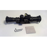 Northtac Assault 1-4x28 Rifle Scope w/Micro Red Dot, 30mm Tube, Second Focal Plane