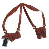 El Paso Saddlery SPC19115RR Spyder Shoulder System 1911 5" Barrel Leather Russet