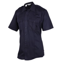 Elbeco Heroshield 100% Cotton Men's Bravo Short Sleeve Shirt ELB-SM2001NV+3XL-T