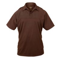 Elbeco Mens Brown, Uv1 Undervest Short Sleeve Shirt