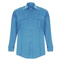 Elbeco Mens, French Blue,tek3 Long Sleeve Shirt, Document Pocket