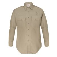Elbeco Mens, Tan, California Highway Patrol Long Sleeve Shirt
