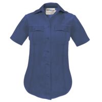 Elbeco Women's Navy Paragon Plus Short Sleeve Shirt