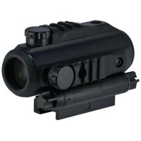 Elcan Specter Combat Optical System 3x Illuminated Crosshair Reticle With Rapid Aiming Feature And Range Finder External Ballistic Adjustment Black Anodized Finish ATOS3.0B2