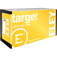 Eley Ammunition Eley Ammo Target .22lr 40gr. Round Nose