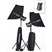 Elinchrom Style 500/500 Multi-Voltage BXRi To Go Kit with stands EL-20751Kit