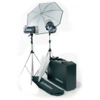 Elinchrom Style 1200rx/1200rx Kit With Umbr., Rflctr., Stands And Case EL 20745