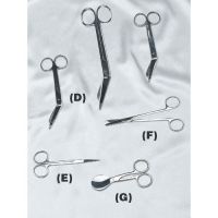 EMI Umbilical Cord Scissors 4 1/2