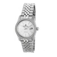 Empress Constance Crystal Surround Bracelet Watch w/Date