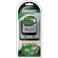 Energizer Sliding AA / AAA Charger w/ 4 AA NiMh Rechargeable Batteries