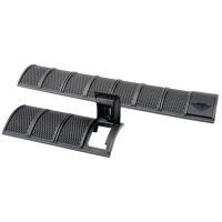 Ergo Grip LowPro Four Panel Locking Rail Covers 8-Slot Rigid Black 4367-L4-BK