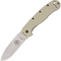 Esee Avispa Framelock Tan D2 Folding Knife