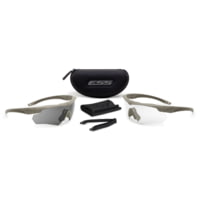 ESS Crossbow 2X Eyeshields - Two Pairs Crossbow Frames Clear/Smoke Lenses