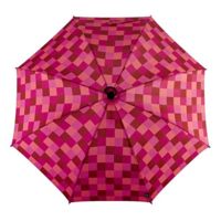 EuroSCHIRM Birdiepal Outdoor Umbrella, Pink Squares