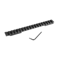 Evolution Gun Works HD Savage Round Back Long Action Picatinny Rail Scope Mount 0 MOA Ambidextrous, Drilled for Number 8-40 screws