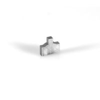 Evolution Gun Works Wide Stake Front Sight Blank, Carbon Steel