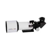 Explore Scientific ED 80 Classic White Essential Series Triplet Refractor Telescope