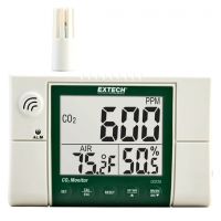 Extech Instruments Wall Mounted Ndoor Air Quality, Carbon Dioxide Meter, Tool