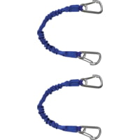Extreme Max Boattector High-Strength Line Snubber &amp; Storage Bungee, Value 2-Pack - 12in With Hooks