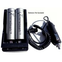 ExtremeBeam 18650 Charger with Car Adapter