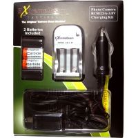 ExtremeBeam 3.0v CR123 Photo/Camera Charger Kit