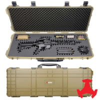Eylar 44in Hard Rifle Case Equipped w/Ragar XP Crosslinked Foam Insert
