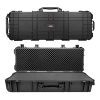 Eylar Extra Large Deep 44in Waterproof Roller Hard Rifle Case w/Foam