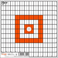 EZ-Aim 12in Square Paper Shooting Targets