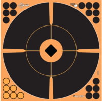EZ-Aim Adhesive Paper Splash Shooting Targets, Crosshair Bullseye