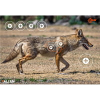 EZ-Aim Allen Paper Four Color Coyote Target, 2 Pack
